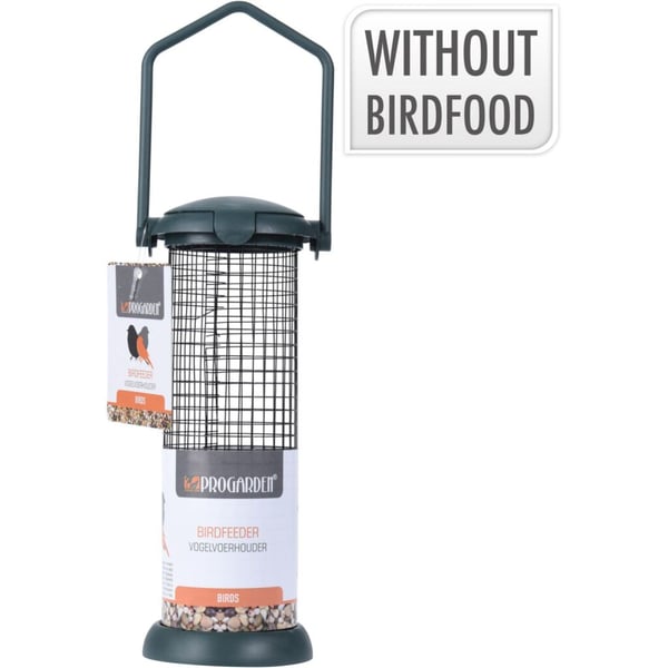 Pro Garden fuglefoderautomat 8,5x23 cm grøn