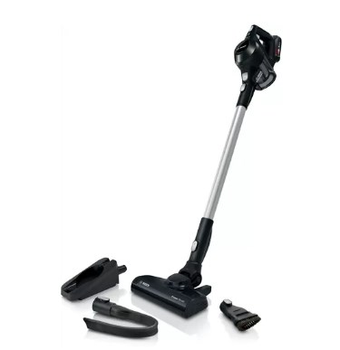 Bosch Serie 6 BBS611BSC varsi-imuri/sähköharja 2-in-1 varsi-imuri Akku Kuiva Pölypussiton Musta 2.5 Ah
