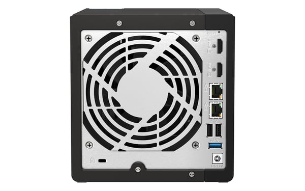QNAP TS-453E NAS-torni, musta, J6412