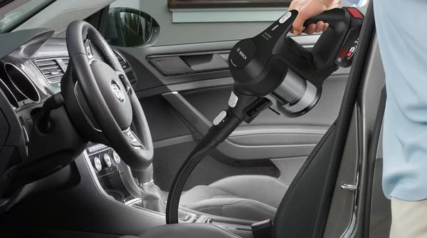 Bosch Serie 6 BBS611BSC varsi-imuri/sähköharja 2-in-1 varsi-imuri Akku Kuiva Pölypussiton Musta 2.5 Ah