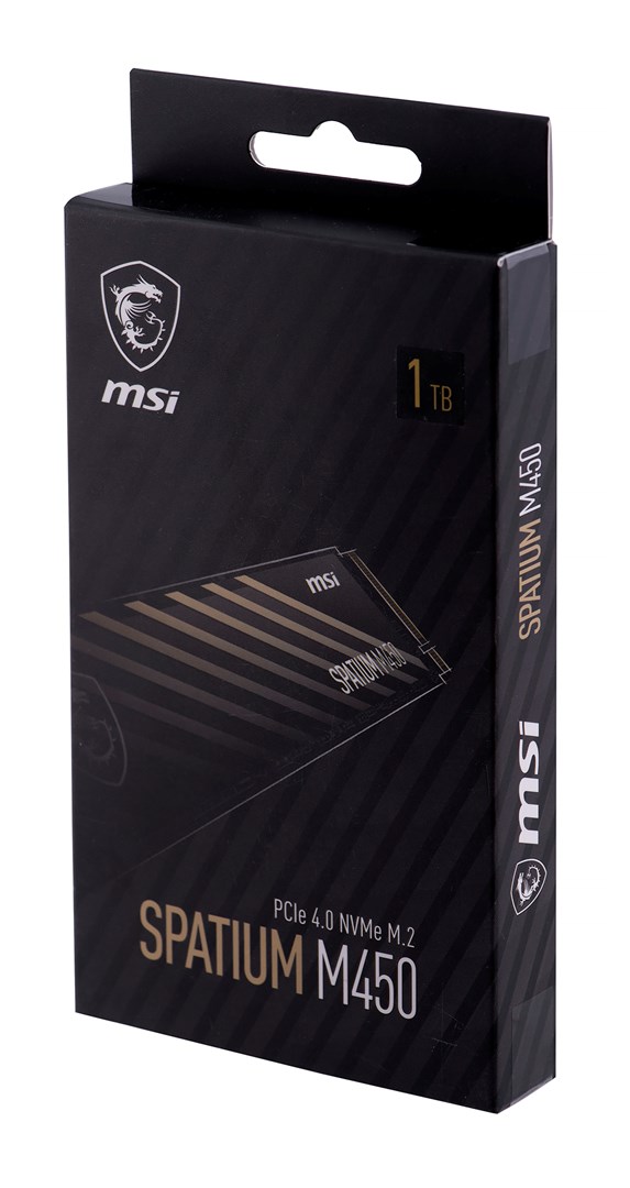 MSI SPATIUM M450 PCIe 4.0 NVMe M.2 1TB V1 SSD