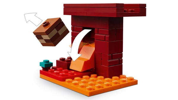 LEGO MINECRAFT 21266 Lavastriden i Nederländerna