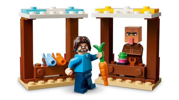 LEGO MINECRAFT 21273 Kummitusilmapallokylän hyökkäys