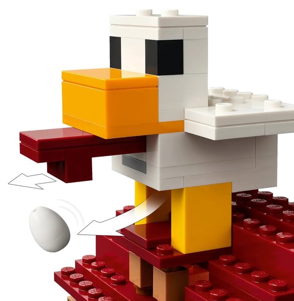LEGO MINECRAFT 21273 Kummitusilmapallokylän hyökkäys