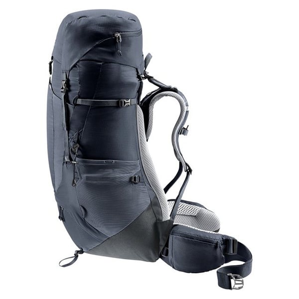 Deuter Aircontact Lite 45+10 SL naisten vaellusreppu, musta
