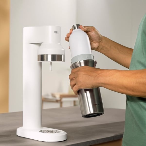 Brita sodaTRIO kulsyremaskine (hvid)