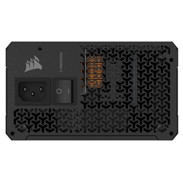 2025 RMe-serien. RM1000e. 1000 watt. ATX 3.1. PCIe 5.1 GOLD-certificeret.