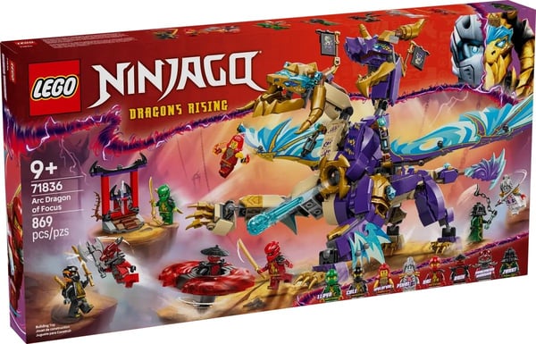LEGO NINJAGO 71836 Fokusbågens Drake