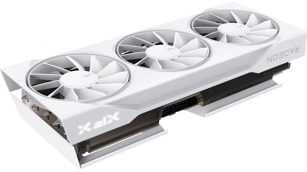 Grafikkort. XFX Swift RX 9070 Vitt 3-fläktars spel E 16G