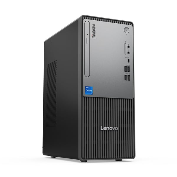 Lenovo ThinkCentre Neo 50t Intel® Core™ i3 i3-14100 8 GB DDR5-SDRAM 256 GB SSD Windows 11 Pro Tower-dator Svart, Grå