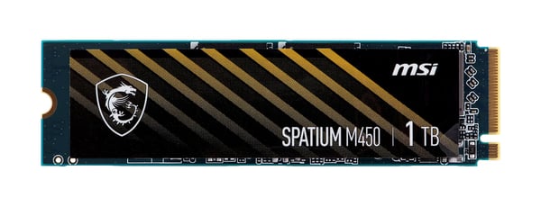 MSI SPATIUM M450 PCIe 4.0 NVMe M.2 1TB V1 SSD