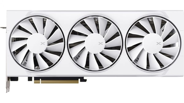 Grafikkort. XFX Swift RX 9070 Vitt 3-fläktars spel E 16G