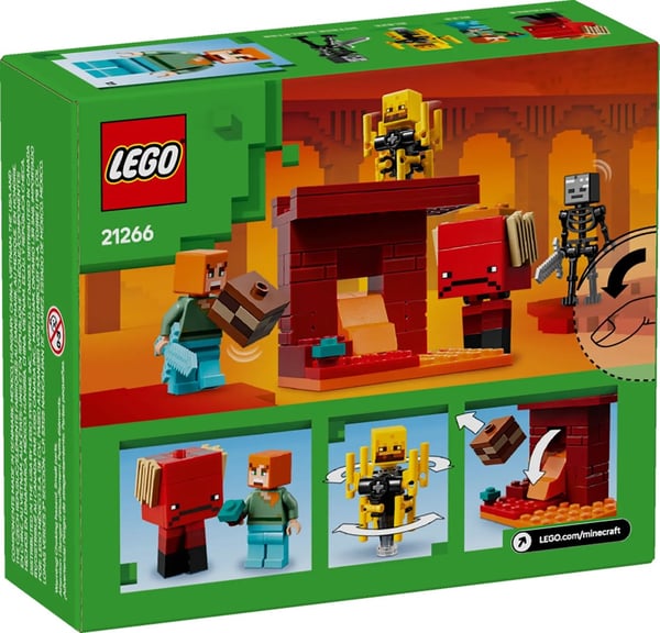LEGO MINECRAFT 21266 Lavastriden i Nederländerna