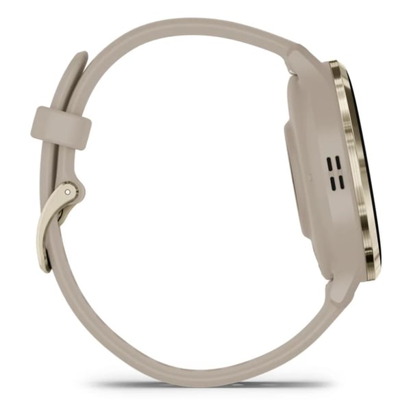 Garmin Venu 3S 3,05 cm (1,2") AMOLED 41 mm Digital 390 x 390 pixels Touchscreen Guld. Grå Wi-Fi GPS (satellit)