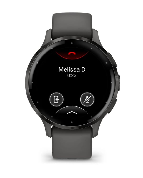 Garmin Venu 3S 3,05 cm (1,2 tum) AMOLED 41 mm Digital 390 x 390 pixlar Pekskärm Grå Wi-Fi GPS (satellit)