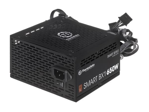 Thermaltake Smart BX1 strømforsyning 650 W 24-bens ATX ATX Sort