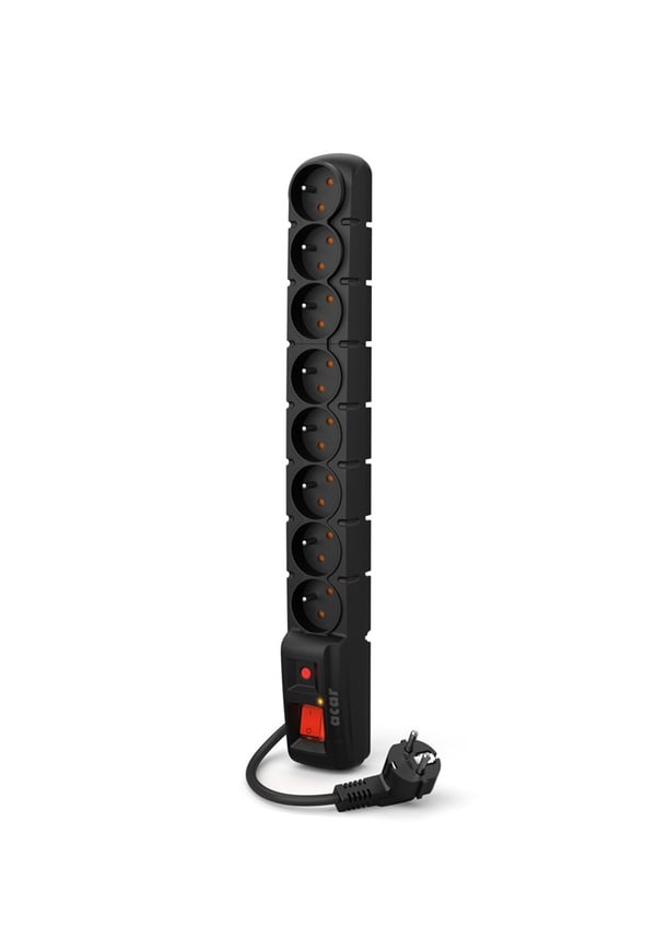 Acar S8 PRO 1,5 m överspänningsskyddslist
