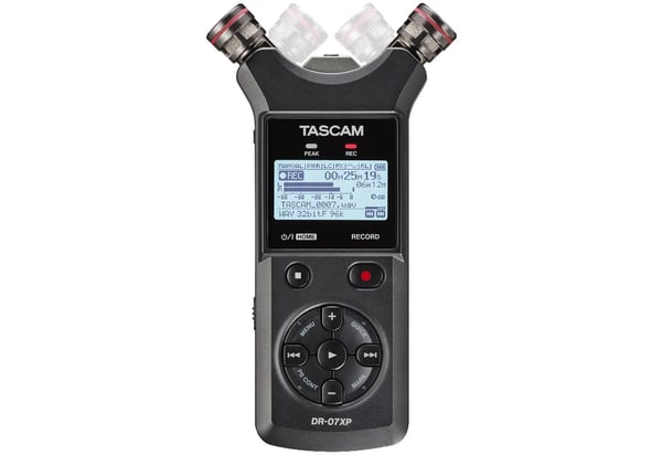 Tascam DR-07XP - Kannettava digitaalinen tallennin USB-liitännällä