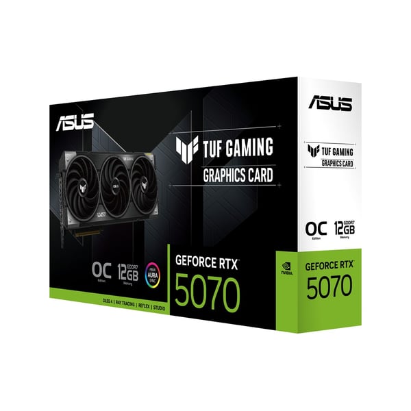 ASUS TUF-RTX5070-O12G-GAMING NVIDIA GeForce RTX 5070 12 GB GDDR7