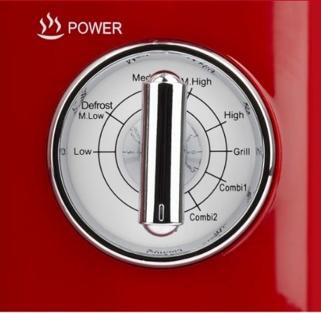 Girmi FM21 Mikrovågsugn med spis, kombination 20 L 700 W Röd