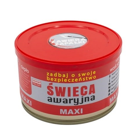 HASKE Pro MAXI -hätätilannekynttilä 410 g 72 h
