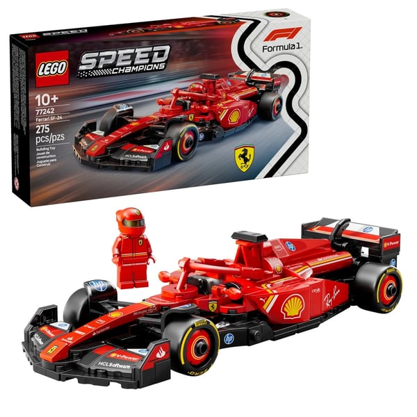 LEGO SPEED CHAMPIONS 77242 Ferrari SF-24 F1 Racerbil