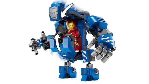 LEGO MARVEL 76315 Iron Mans laboratorium: Rustningshallen