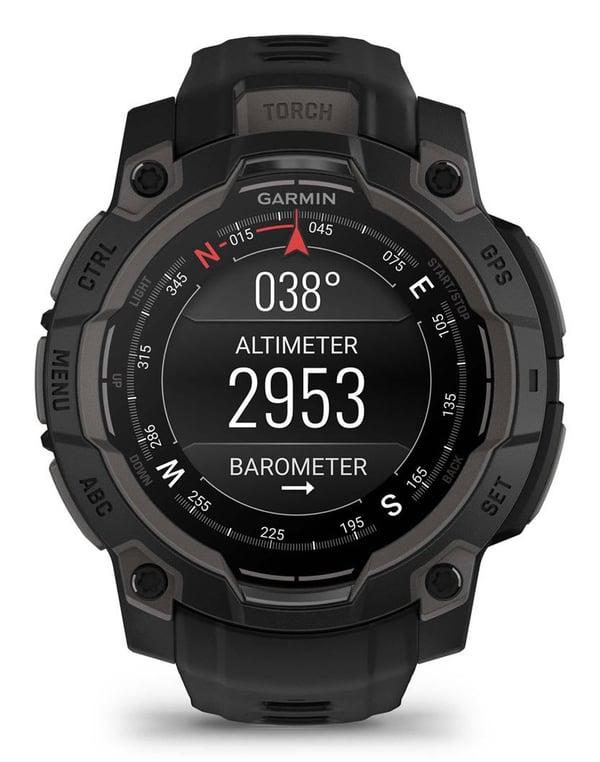 GARMIN Instinct 3 45mm Svart smartklocka