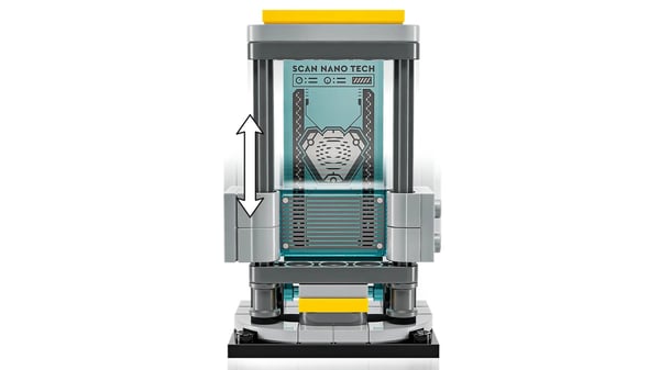 LEGO MARVEL 76315 Iron Mans laboratorium: Rustningshallen