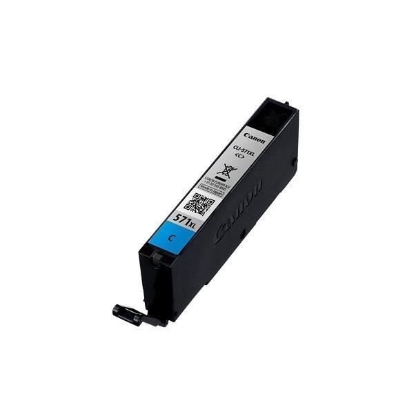 CANON CLI-571C XL højtydende cyan blækpatron (CLI571XL)