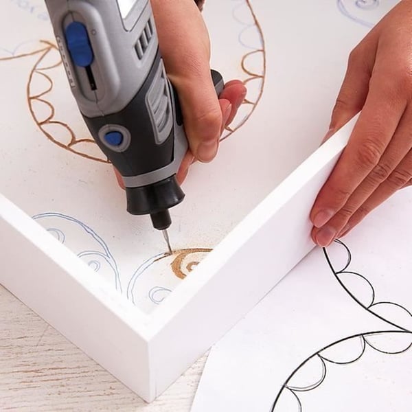 DREMEL 105 Graveringsbits - Sæt med 3 - ø 0,8 mm - Præcisionsskulptur og Gravering