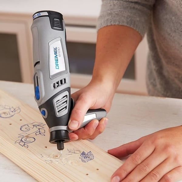 Set med 3 DREMEL 113 gravyrskärare (cylindriska, 1,6 mm, för snideri och gravyr i trä)