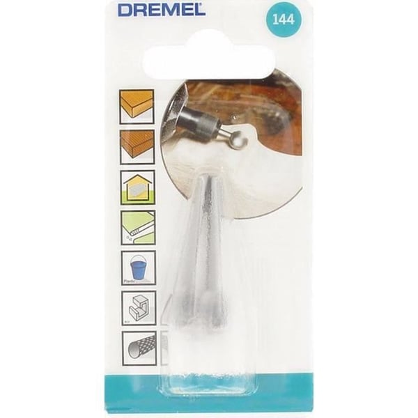 DREMEL 144 hurtigstålskærere (Ø 7,8 mm) til udskæring og gravering
