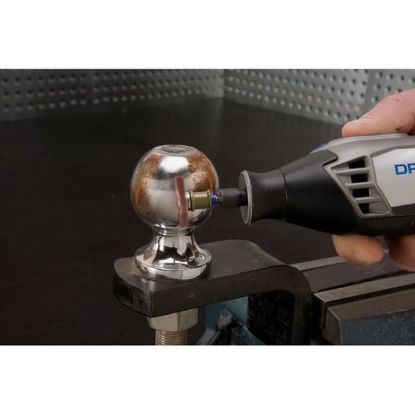 DREMEL S471 Precisionsslipborste - Diameter 25 mm - Korn 36 - För slipning och polering
