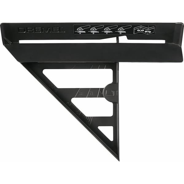 DREMEL S840 Skärguide - för DSM20 kompaktsåg - Gering, fasning och raka snitt