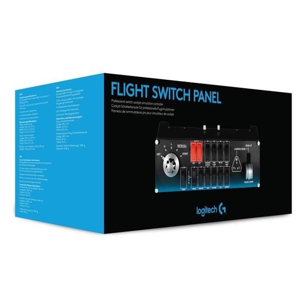 Pro Flight-kontaktpanel - Saitek fra Logitech