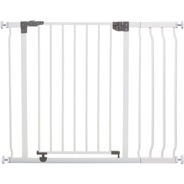 Säkerhetsgrind och 18 cm förlängning - DREAMBABY - LIBERTY - 1 grind + 1 förlängning - 93-99 cm - Vit Säkerhetsgrind och 18 cm förlängning - DREAMBABY - LIBERTY - 1 grind + 1 förlängning - 93-99 cm - Vit
