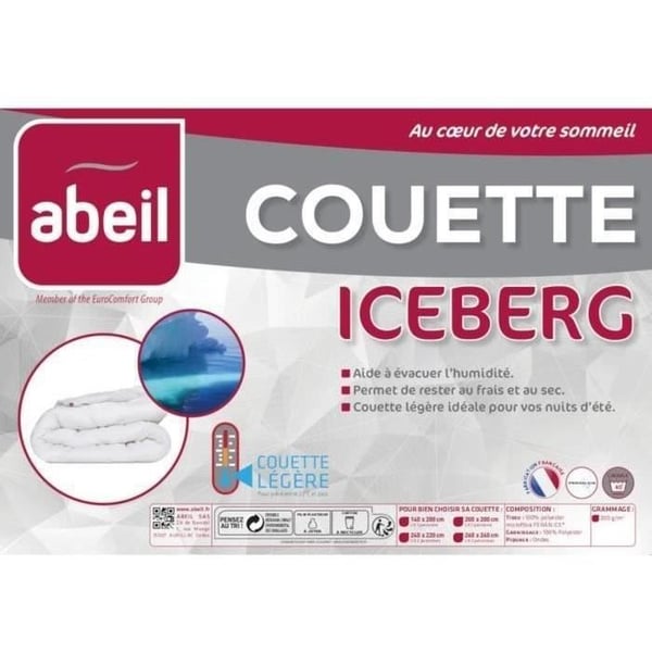 ABEIL ICEBERG kevyt peitto 140x200cm