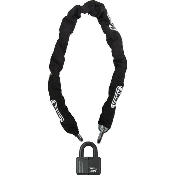 Kedjelås - ABUS - 37RK/70 + 14MKS120 - 120 cm kedja - 14 mm länkar - Dubbellåsning - 2 nycklar