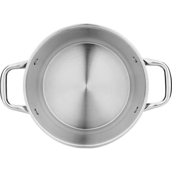 AM3549 Arthur Martin 24 cm kastrull med lock – rostfritt stål – alla spishällar inklusive induktion