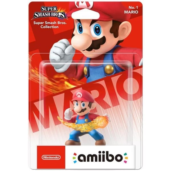 Amiibo-figuuri - Mario N°1 • Super Smash Bros. -kokoelma