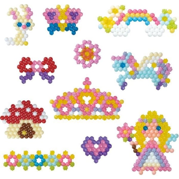 AQUABEADS Box - Mina magiska tillbehör att skapa - 820 pärlor - Barn Flicka - Från 4 år
