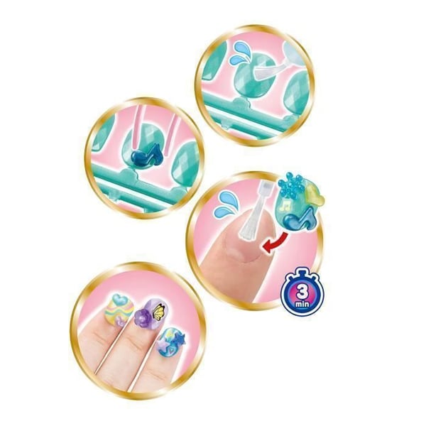 Enchanted Manicure Refill - Aquabeads - Vattenbaserade naglar för barn