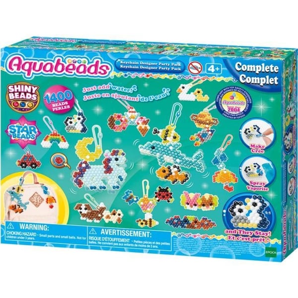 Luomislaatikko - AQUABEADS 35025 - Avaimenperäni ja riipukseni