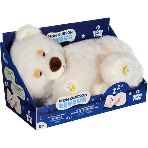 Gipsy Toys - Unelmainen Äänikarhu - 30 cm - Beige
