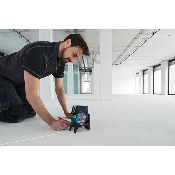 Bosch Professional GCL 2-50 CG linjelaser utan batterier - Grön laser - Räckvidd 50 meter - 0601066H03