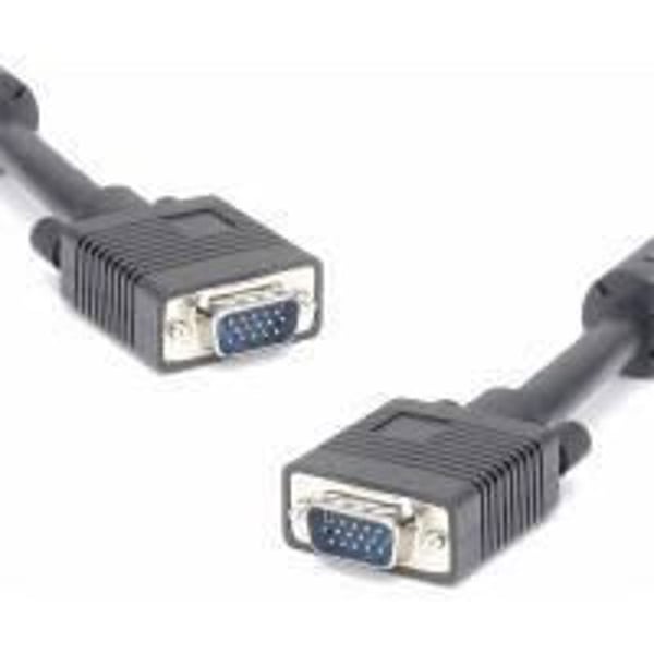 VGA HD15 uros/uroskaapeli - 5m