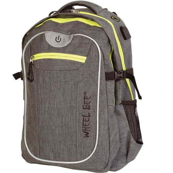 Wheel Bee Revolution lasten reppu. 46 cm. 30 kirjainta. Harmaa - 950022