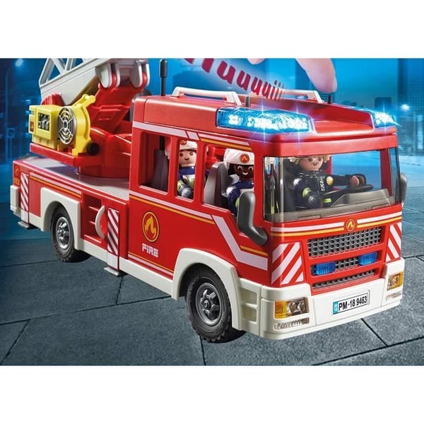 PLAYMOBIL 9463 Brandbil. Med roterande stege. CityAction. Från 4 år