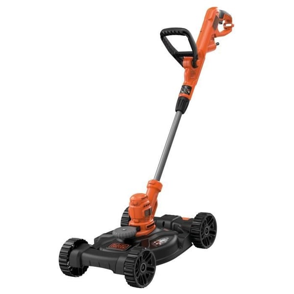BLACK+DECKER 550W johdollinen 3-in-1-työkalu BESTA530CM-QS 30 cm:n ruohonleikkuri ja trimmeri